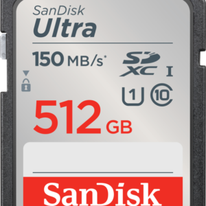 SanDisk SDXC Ultra 512GB 150mb/s - vergelijk en bespaar - Vergelijk365