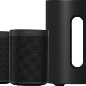 Sonos One Duo pack + Sub Mini Zwart - vergelijk en bespaar - Vergelijk365