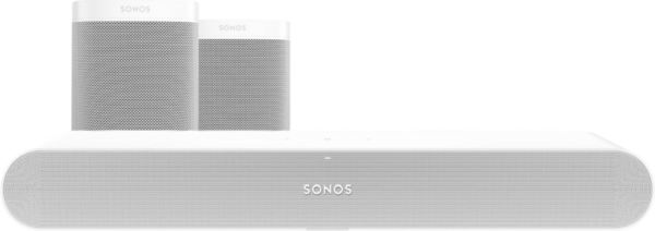 Sonos Ray 3.0 + One SL (2x) Wit - vergelijk en bespaar - Vergelijk365
