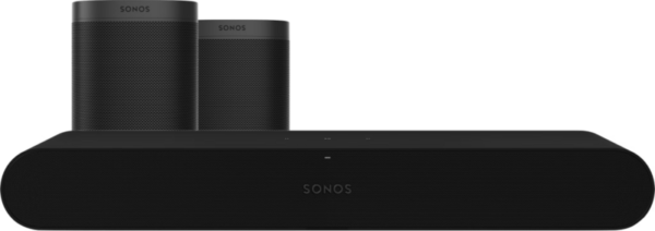 Sonos Ray 3.0 + One SL (2x) Zwart - vergelijk en bespaar - Vergelijk365