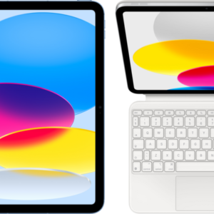 Apple iPad (2022) 10.9 inch 256GB Wifi + 5G Blauw + Magic Keyboard Folio - vergelijk en bespaar - Vergelijk365