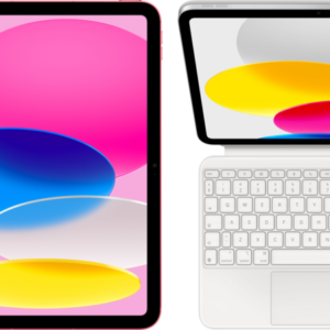 Apple iPad (2022) 10.9 inch 256GB Wifi + 5G Roze + Magic Keyboard Folio - vergelijk en bespaar - Vergelijk365