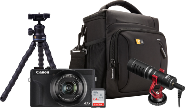 Canon Powershot G7 X Mark III - Complete Beginner Vlogkit - vergelijk en bespaar - Vergelijk365