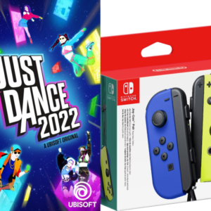 Just Dance 2022 + Nintendo Switch Joy-Con set Blauw/Neon Geel - vergelijk en bespaar - Vergelijk365