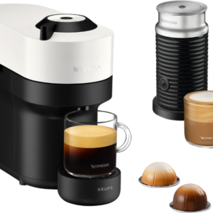Krups Nespresso Vertuo Pop Coconut White XN9211 met Aeroccino - vergelijk en bespaar - Vergelijk365