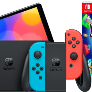 Nintendo Switch OLED Rood/Blauw + Just Dance 2022 - vergelijk en bespaar - Vergelijk365