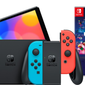 Nintendo Switch OLED Rood/Blauw + Just Dance 2023 - vergelijk en bespaar - Vergelijk365