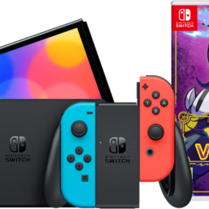 Nintendo Switch OLED Rood/Blauw + Pokémon Violet - vergelijk en bespaar - Vergelijk365
