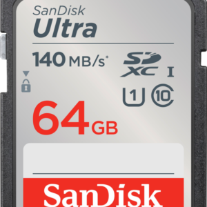 SanDisk SDXC Ultra 64GB 140mb/s - vergelijk en bespaar - Vergelijk365