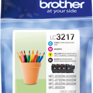 Brother LC3217 Cartridge 4-Pack - vergelijk en bespaar - Vergelijk365
