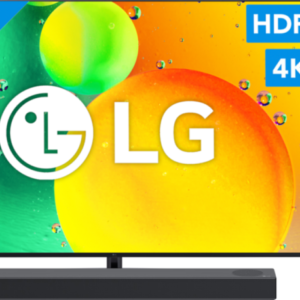 LG 55NANO766QA (2022) + Soundbar - vergelijk en bespaar - Vergelijk365