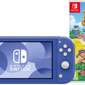 Nintendo Switch Lite Blauw + Animal Crossing New Horizons - vergelijk en bespaar - Vergelijk365