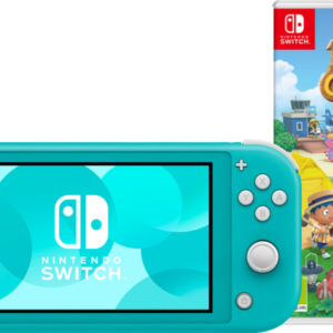 Nintendo Switch Lite Turquoise + Animal Crossing New Horizons - vergelijk en bespaar - Vergelijk365
