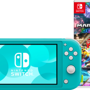 Nintendo Switch Lite Turquoise + Mario Kart 8 Deluxe Switch - vergelijk en bespaar - Vergelijk365