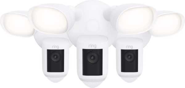 Ring Floodlight Cam Wired Pro Wit 3-pack - vergelijk en bespaar - Vergelijk365