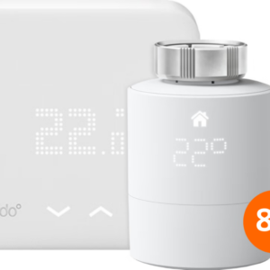 Tado Draadloze Slimme Thermostaat V3+ Startpakket + 8 radiatorknoppen - vergelijk en bespaar - Vergelijk365
