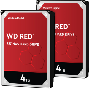 WD Red WD40EFAX 4TB Duo Pack - RAID 0 of 1 - vergelijk en bespaar - Vergelijk365