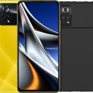 Xiaomi Poco X4 Pro 256GB Geel + BlueBuilt Soft Case Back Cover Transparant - vergelijk en bespaar - Vergelijk365