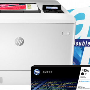 HP Color LaserJet Pro M454dn + 1 extra zwarte toner + 2.500 vellen A4 papier - vergelijk en bespaar - Vergelijk365