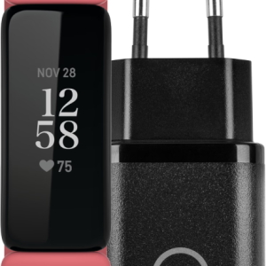 Fitbit Inspire 2 Roze + BlueBuilt Oplader - vergelijk en bespaar - Vergelijk365