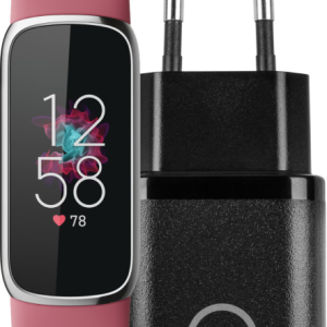 Fitbit Luxe Roze/Zilver + BlueBuilt Oplader - vergelijk en bespaar - Vergelijk365