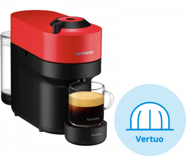 Krups Nespresso Vertuo Pop XN9205 Spicy Red - vergelijk en bespaar - Vergelijk365