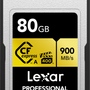 Lexar CFexpress PRO Type A Gold Series 80GB 900MB/s - vergelijk en bespaar - Vergelijk365