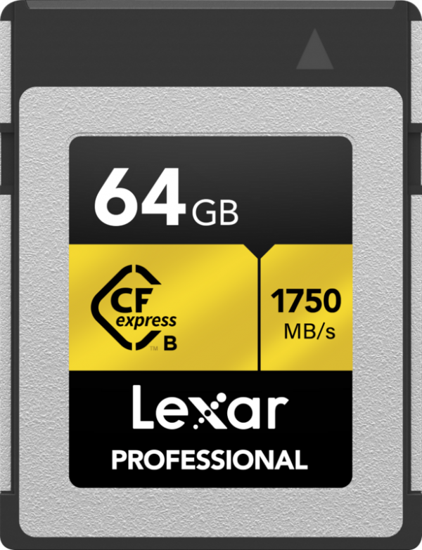 Lexar CFexpress PRO Type B Gold series 64GB 1750MB/s - vergelijk en bespaar - Vergelijk365