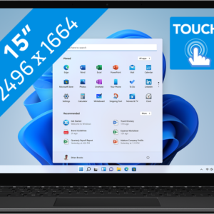 Microsoft Surface Laptop 5 15" i7/16GB/512GB BLACK - vergelijk en bespaar - Vergelijk365