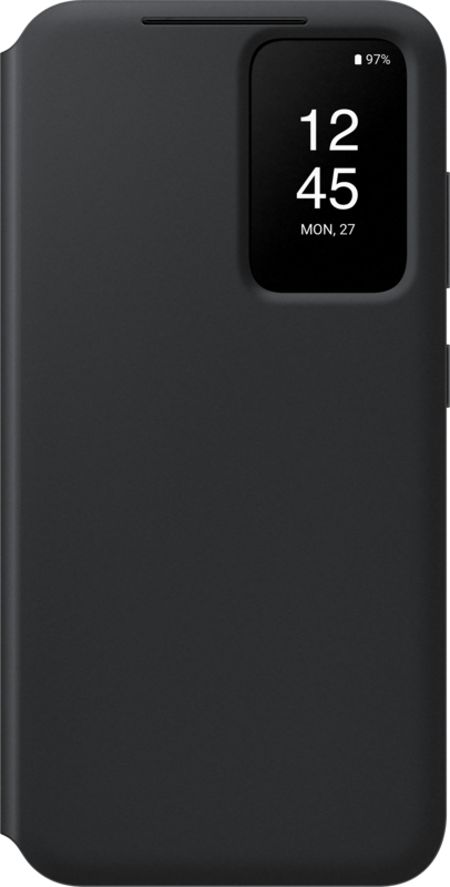 Samsung Galaxy S23 Clear View Book Case Zwart - vergelijk en bespaar - Vergelijk365