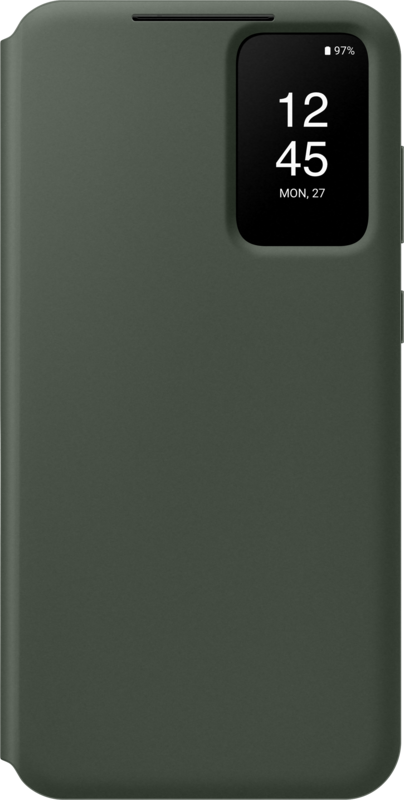 Samsung Galaxy S23 Plus Clear View Book Case Groen - vergelijk en bespaar - Vergelijk365