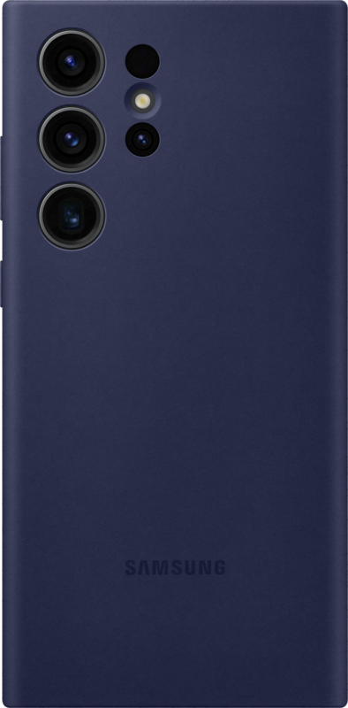 Samsung Galaxy S23 Ultra Siliconen Back Cover Blauw - vergelijk en bespaar - Vergelijk365