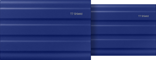 Samsung Portable SSD T7 Shield 2TB Blauw - Duo Pack - vergelijk en bespaar - Vergelijk365
