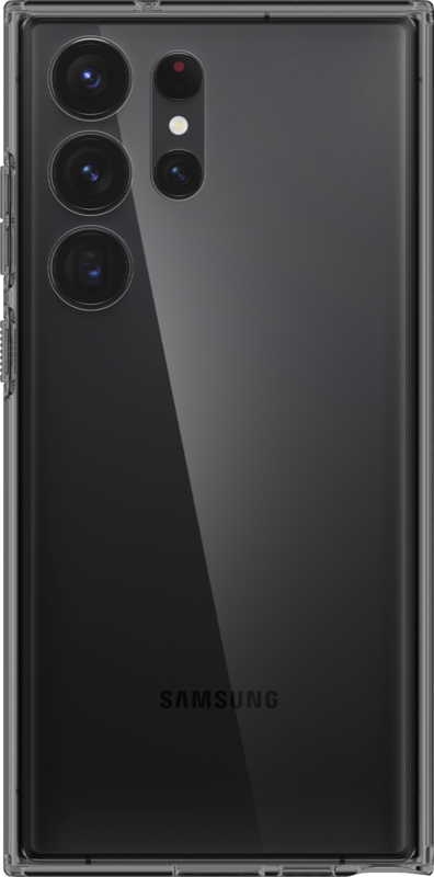 Spigen Ultra Hybrid Samsung Galaxy S23 Ultra Back Cover Transparant met Zwarte Rand - vergelijk en bespaar - Vergelijk365