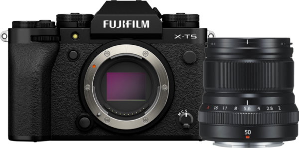 Fujifilm X-T5 Zwart + XF 50mm f/2.0 R WR - vergelijk en bespaar - Vergelijk365