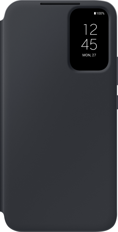 Samsung Galaxy A34 Clear View Book Case Zwart - vergelijk en bespaar - Vergelijk365