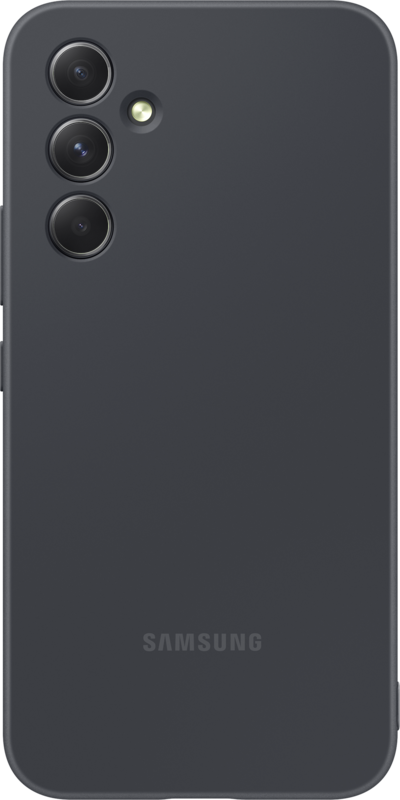 Samsung Galaxy A54 Siliconen Back Cover Zwart - vergelijk en bespaar - Vergelijk365