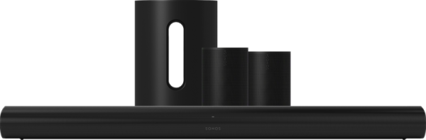 Sonos Arc Zwart + 2x Era 100 Zwart + Sub Mini Zwart - vergelijk en bespaar - Vergelijk365