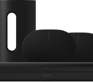Sonos Arc Zwart+ 2x Era 300 Zwart+ Sub Mini Zwart - vergelijk en bespaar - Vergelijk365