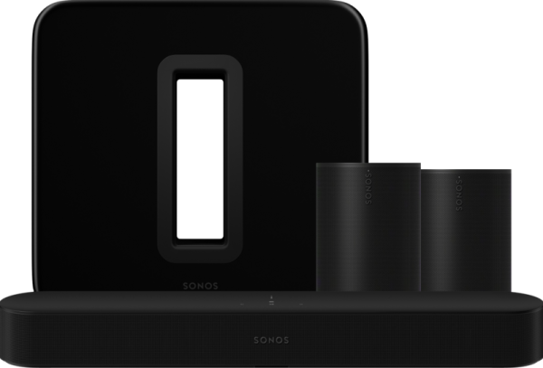 Sonos Beam + Era 100 + Sub G3 Zwart - vergelijk en bespaar - Vergelijk365