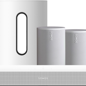 Sonos Beam Gen2 Wit + 2x Era 100 Wit + Sub Mini Wit - vergelijk en bespaar - Vergelijk365