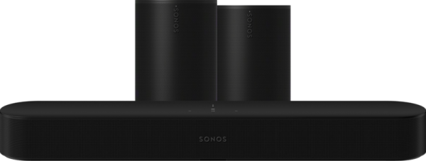 Sonos Beam Gen2 Zwart + 2x Era 100 Zwart - vergelijk en bespaar - Vergelijk365
