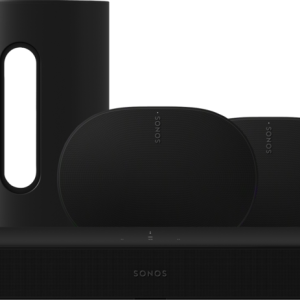 Sonos Beam Gen2 Zwart + 2x Era 300 Zwart  + Sub Mini Zwart - vergelijk en bespaar - Vergelijk365