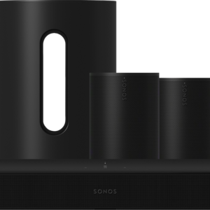 Sonos Beam Zwart + 2x Era 100 Zwart + Sub Mini Zwart - vergelijk en bespaar - Vergelijk365