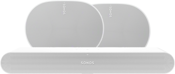 Sonos Ray Wit + 2x Era 300 Wit - vergelijk en bespaar - Vergelijk365