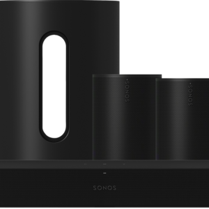 Sonos Ray Zwart + 2x Era 100 + Sub Mini Zwart - vergelijk en bespaar - Vergelijk365