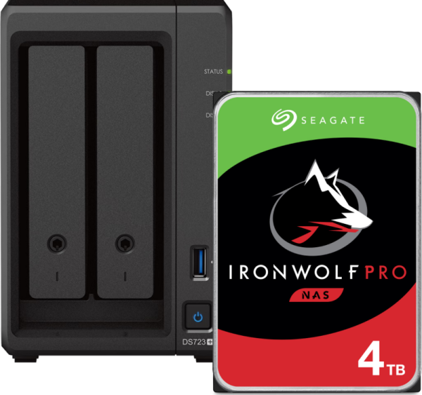 Synology DS723+ + Seagate Ironwolf Pro 4TB - vergelijk en bespaar - Vergelijk365