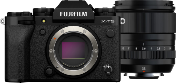 Fujifilm X-T5 Zwart + XF 33mm f/1.4 R LM WR - vergelijk en bespaar - Vergelijk365