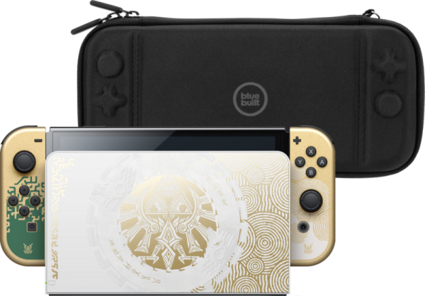 Nintendo Switch OLED Zelda Edition + Bluebuilt Beschermhoes - vergelijk en bespaar - Vergelijk365