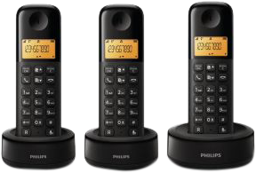 Philips DECT Draadloze Telefoon met 3 Handsets - vergelijk en bespaar - Vergelijk365